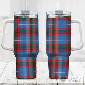 Skirving Tartan Tumbler with Handle One Size 40 OZ - Tartan Vibes Clothing