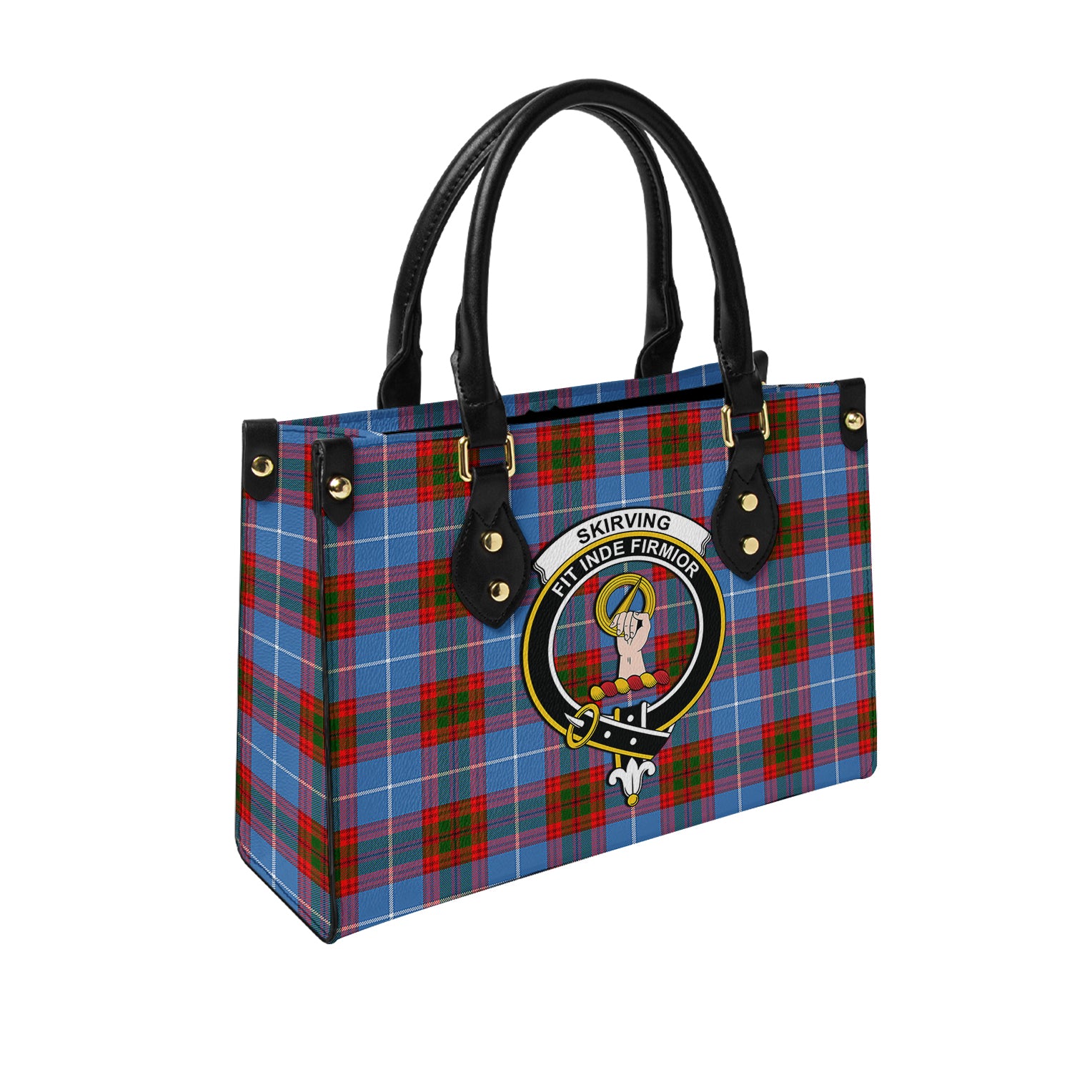 skirving-tartan-leather-bag-with-family-crest