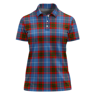 Skirving Tartan Polo Shirt For Women