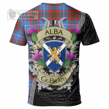 Skirving Tartan Family Crest T-Shirt Lion Rampant Royal Thistle Shield Celtic Inspired - Tartan Vibes Clothing