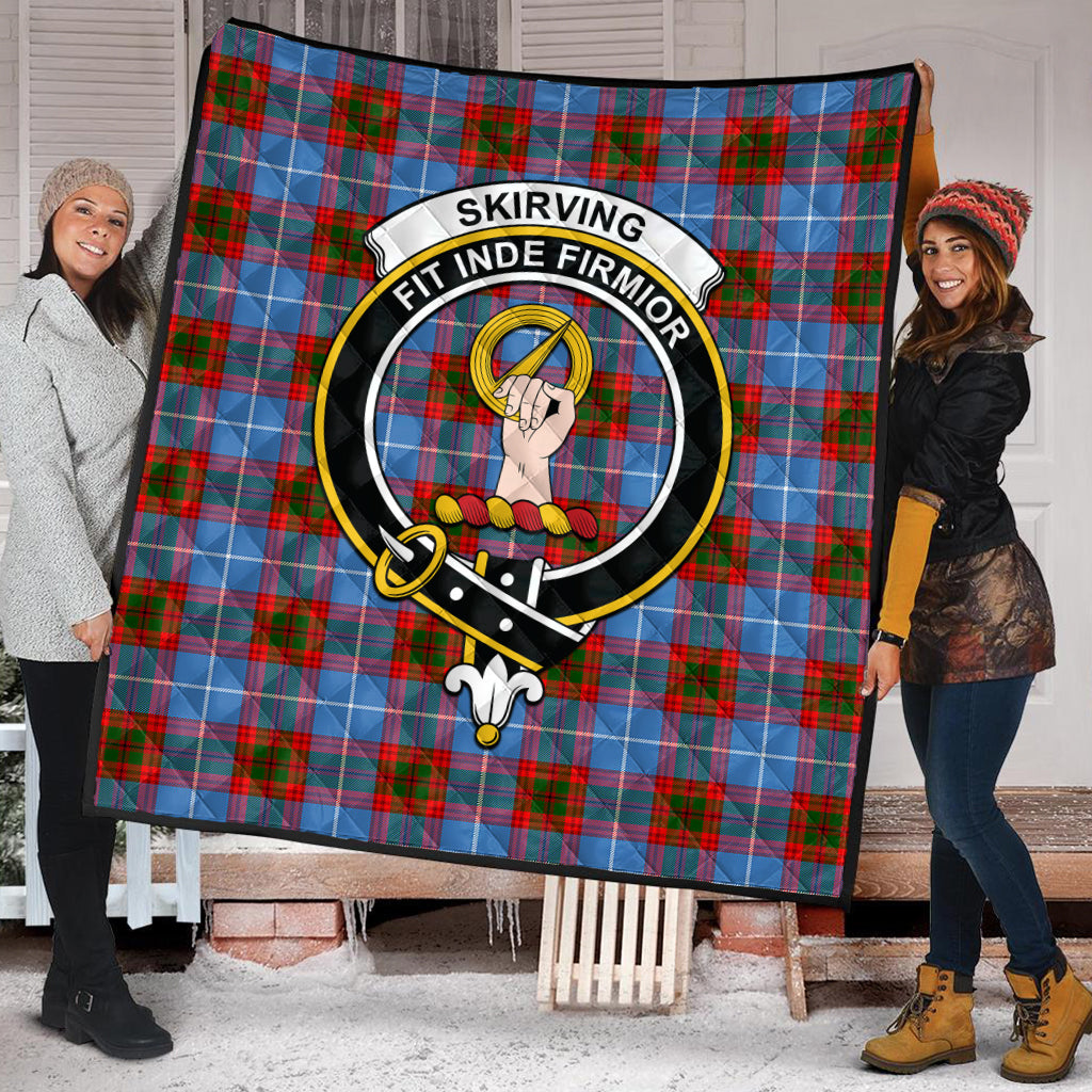 skirving-tartan-quilt-with-family-crest