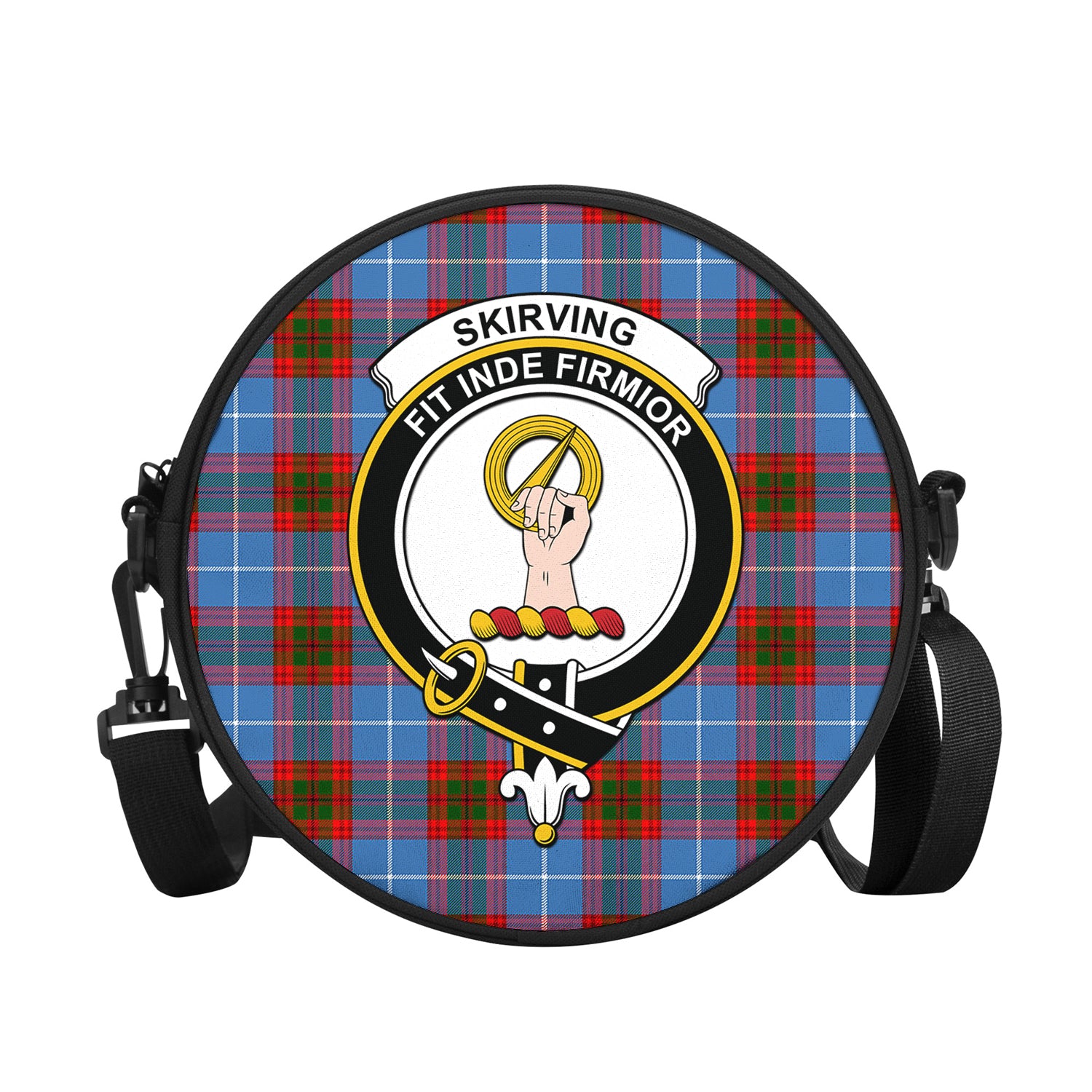 skirving-tartan-round-satchel-bags-with-family-crest