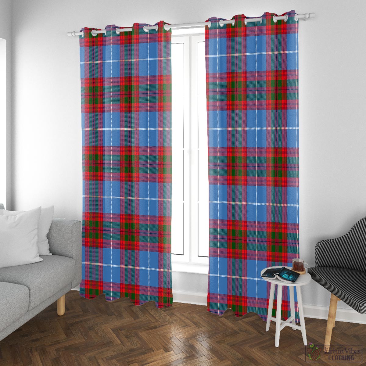 Skirving Tartan Window Curtain - Tartan Vibes Clothing