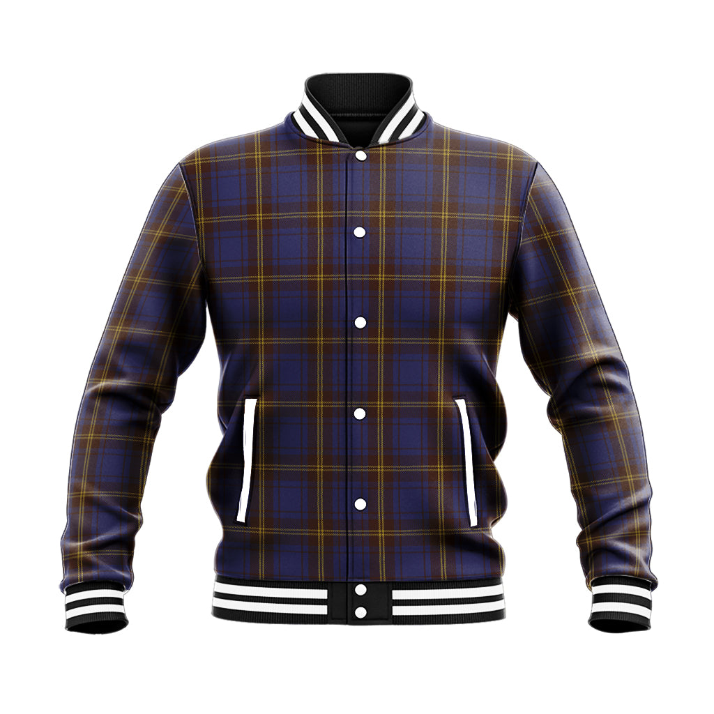 Sligo County Ireland Tartan Baseball Jacket - Tartan Vibes Clothing