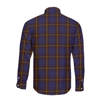 Sligo County Ireland Tartan Long Sleeve Button Up Shirt - Tartan Vibes Clothing