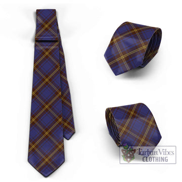 Sligo County Ireland Tartan Classic Necktie Cross Style