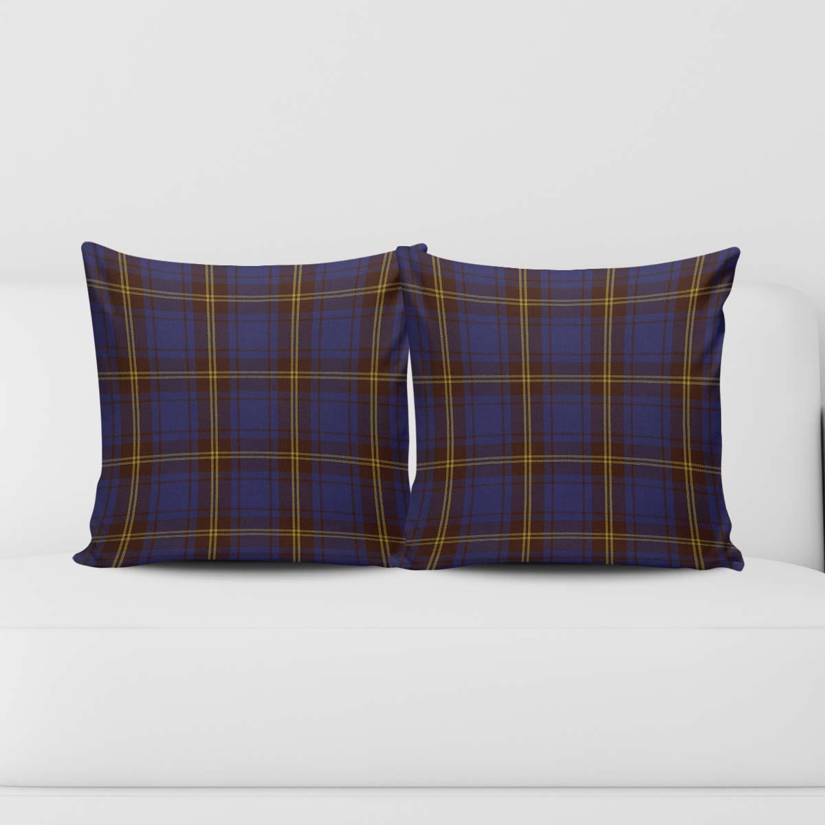 Sligo County Ireland Tartan Pillow Cover Square Pillow Cover - Tartanvibesclothing