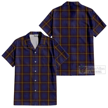 Sligo County Ireland Tartan Cotton Hawaiian Shirt