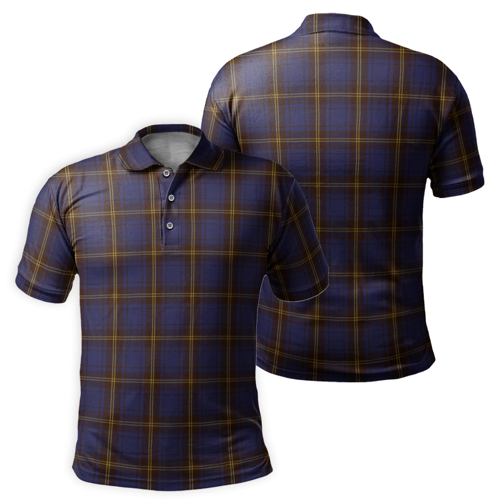 Sligo County Ireland Tartan Mens Polo Shirt