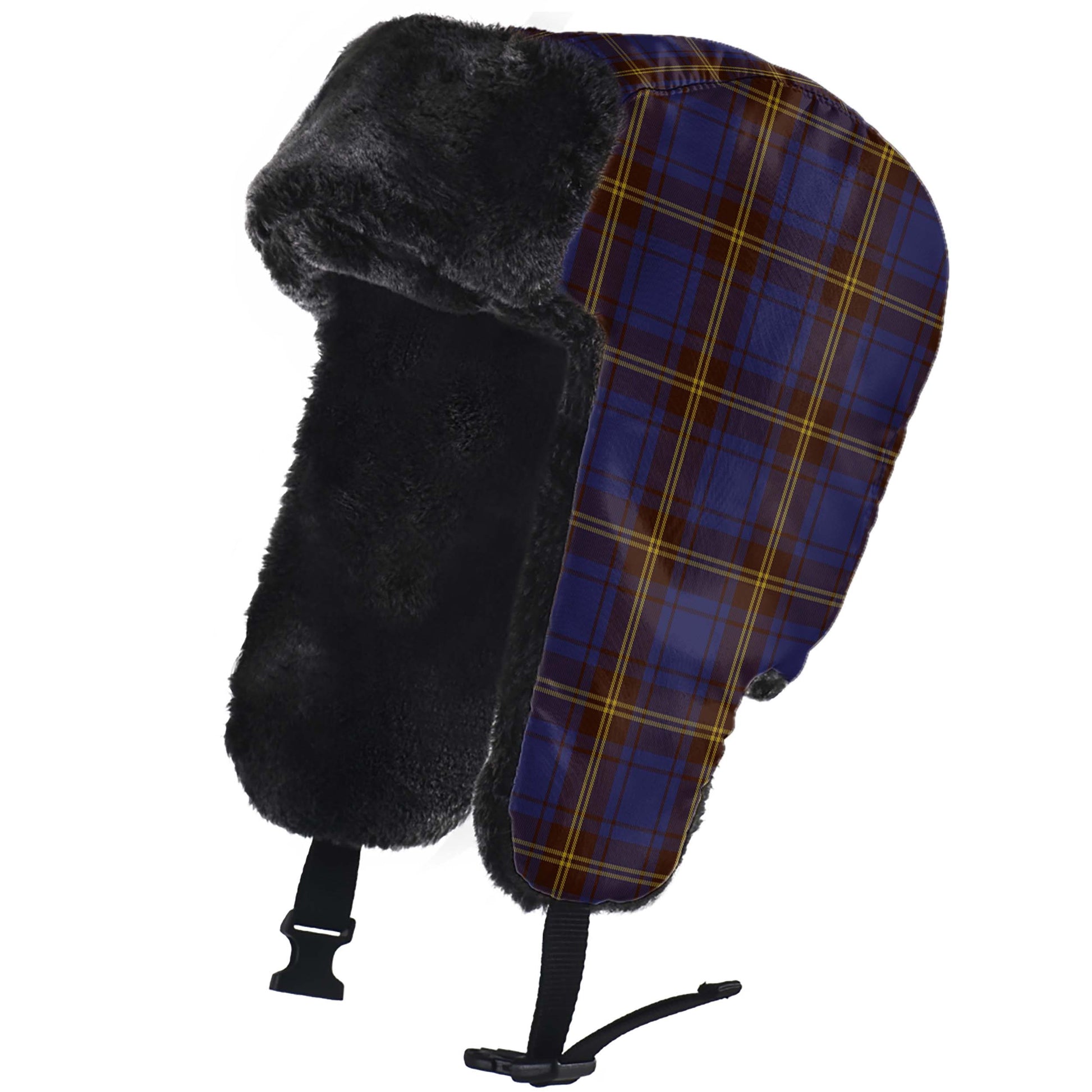 Sligo County Ireland Tartan Winter Trapper Hat - Tartanvibesclothing