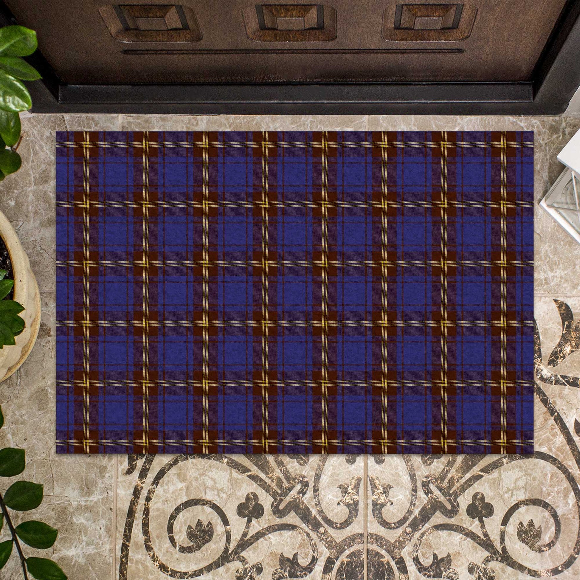 Sligo County Ireland Tartan Door Mat - Tartanvibesclothing Shop