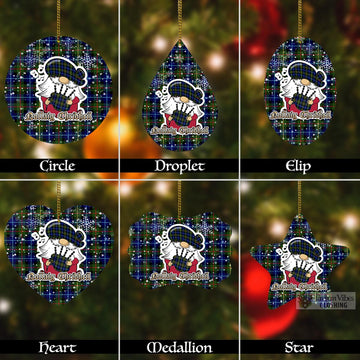 Christmas Aluminium Ornament - Tartan Vibes Clothing