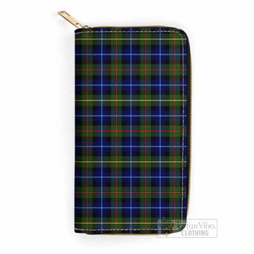 Smith Tartan Women's Leather Wallet One Size 19.7*10.5*3.5 cm - Tartan Vibes Clothing