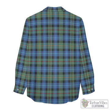 Smith Ancient Tartan Women's Casual Shirt with Family Crest