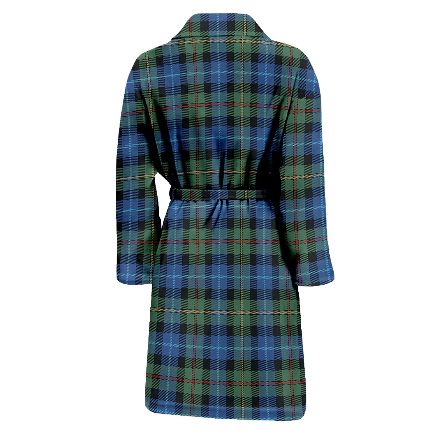 Smith Ancient Tartan Bathrobe with Family Crest - Tartan Vibes Clothing