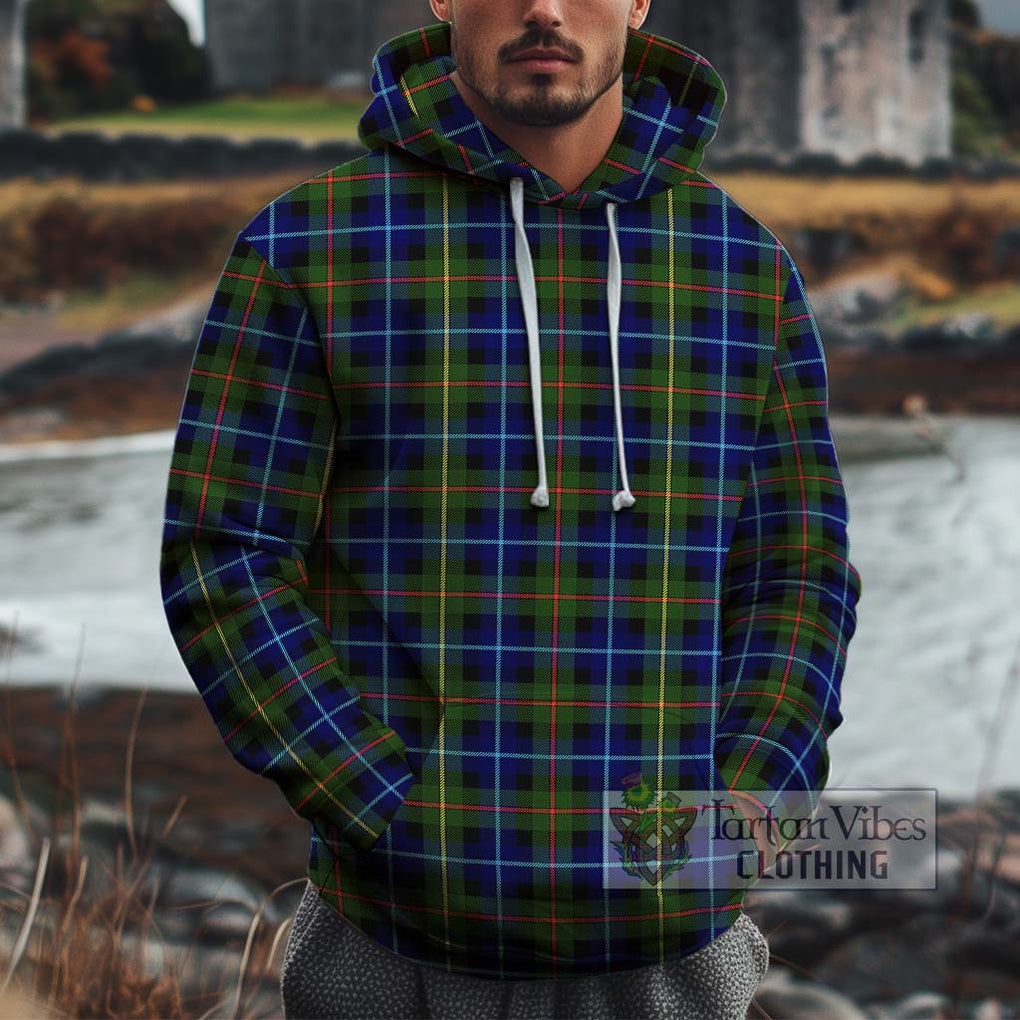Smith Tartan Cotton Hoodie Zip Hoodie - Tartan Vibes Clothing