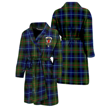 Smith Tartan Bathrobe with Family Crest