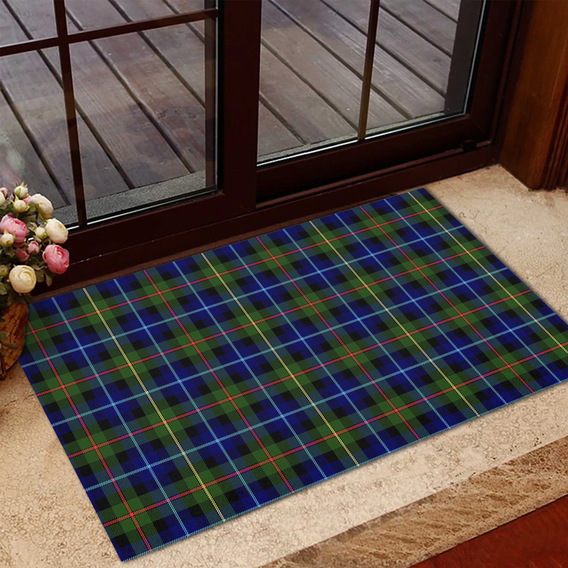 Smith Modern Tartan Door Mat - Tartanvibesclothing Shop