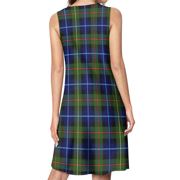 Smith Tartan Womens Casual Dresses - Tartan Vibes Clothing
