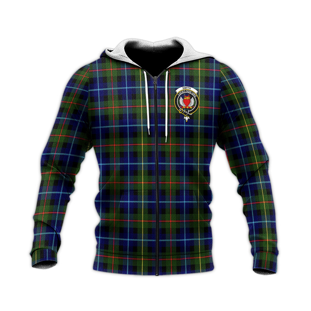 smith-modern-tartan-knitted-hoodie-with-family-crest