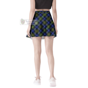 Smith Tartan Women's Plated Mini Skirt