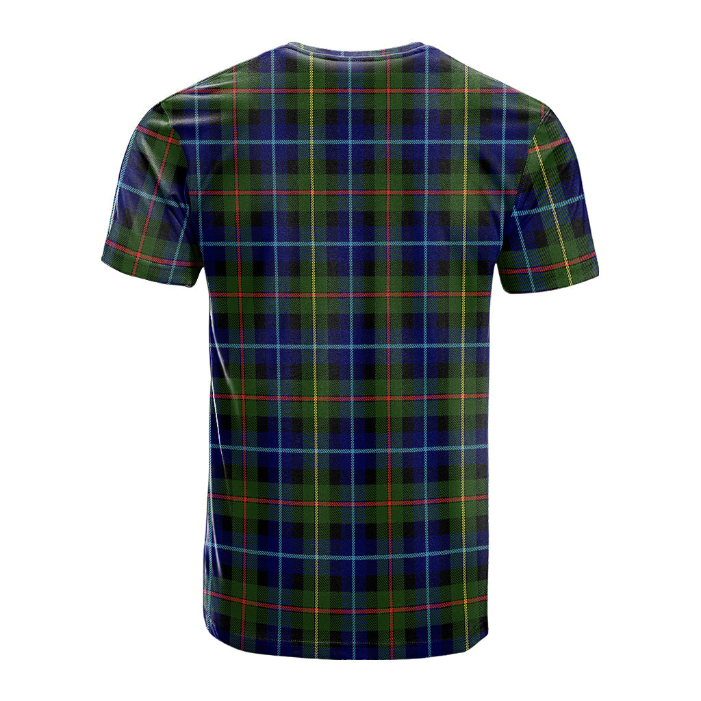Smith Tartan T-Shirt with Family Crest - Tartan Vibes Clothing