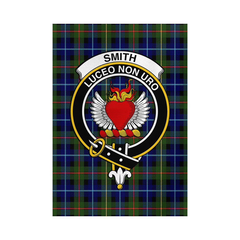 Smith Tartan Flag with Family Crest - Tartan Vibes Clothing