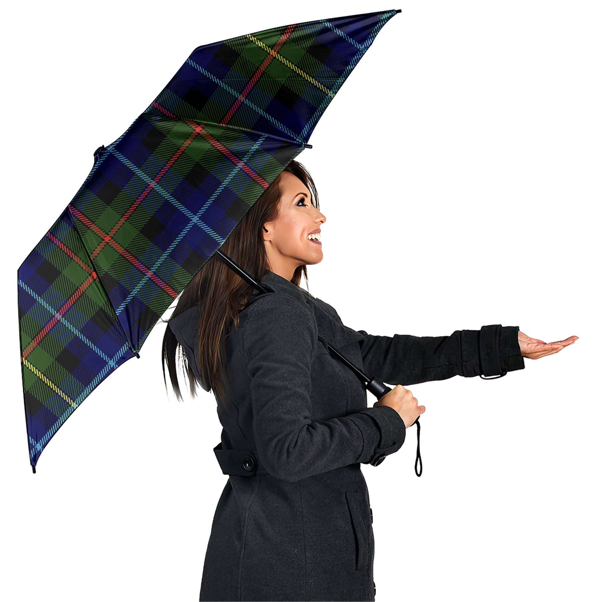 Smith Modern Tartan Umbrella - Tartanvibesclothing