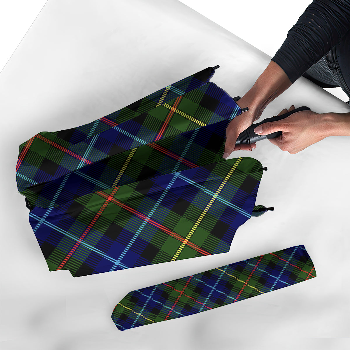 Smith Modern Tartan Umbrella - Tartanvibesclothing