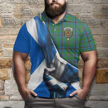 Snodgrass Tartan Polo Shirt with Family Crest Scotland Patriotic Style Kid - Tartan Vibes Clothing