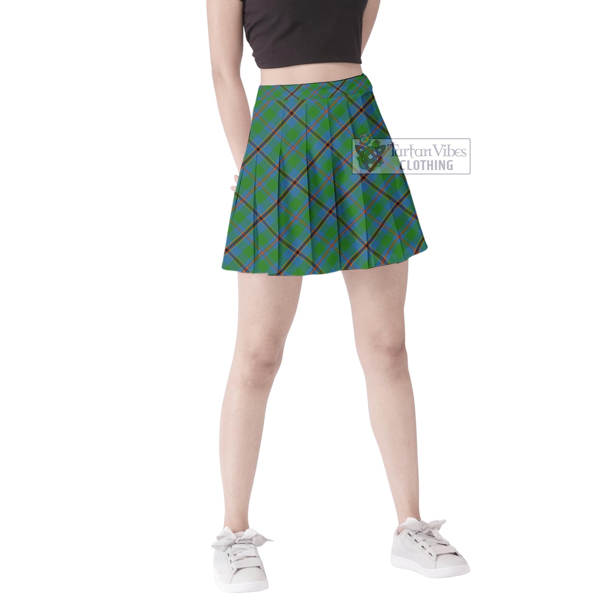 Tartan Vibes Clothing Snodgrass Tartan Women's Plated Mini Skirt