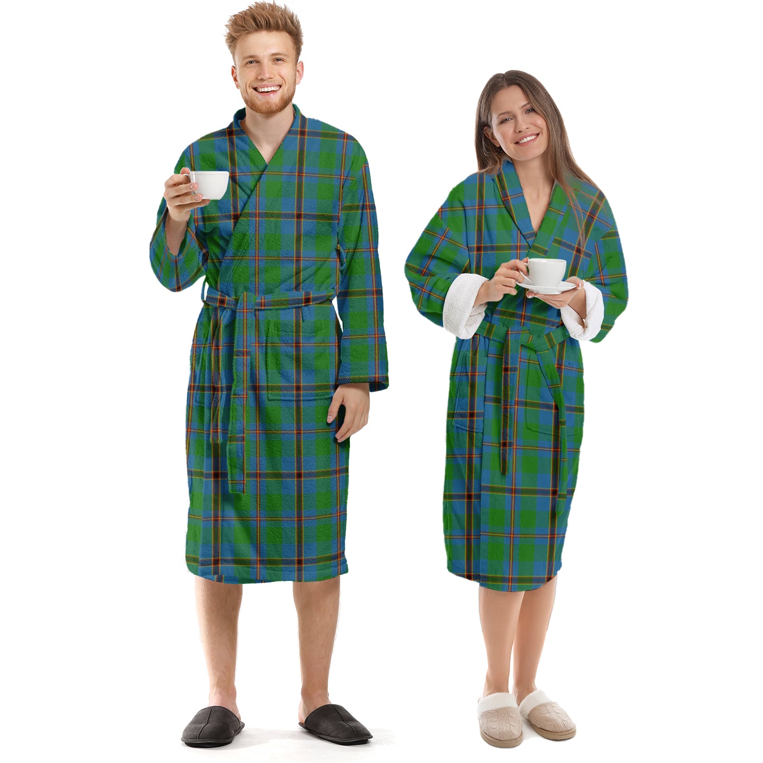 Snodgrass Tartan Bathrobe Unisex S - Tartan Vibes Clothing