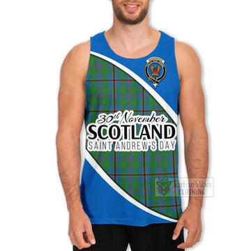 Snodgrass Family Crest Tartan Men's Tank Top Celebrate Saint Andrew's Day in Style