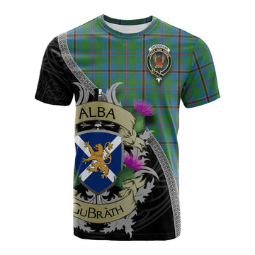 Snodgrass Tartan Family Crest Cotton T-shirt Lion Rampant Royal Thistle Shield Celtic Inspired Kid's Shirt - Tartan Vibes Clothing