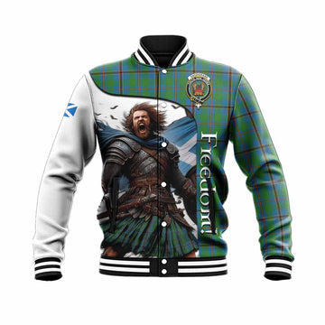 Snodgrass Crest Tartan Baseball Jacket Inspired by the Freedom of Scottish Warrior