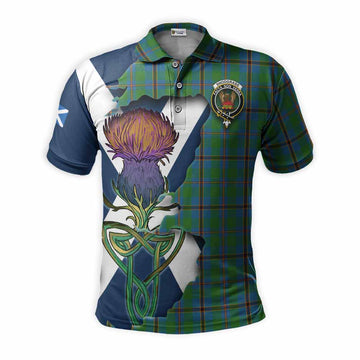 Snodgrass Tartan Family Crest Polo Shirt Scottish Thistle Celtic Inspired Kid - Tartan Vibes Clothing