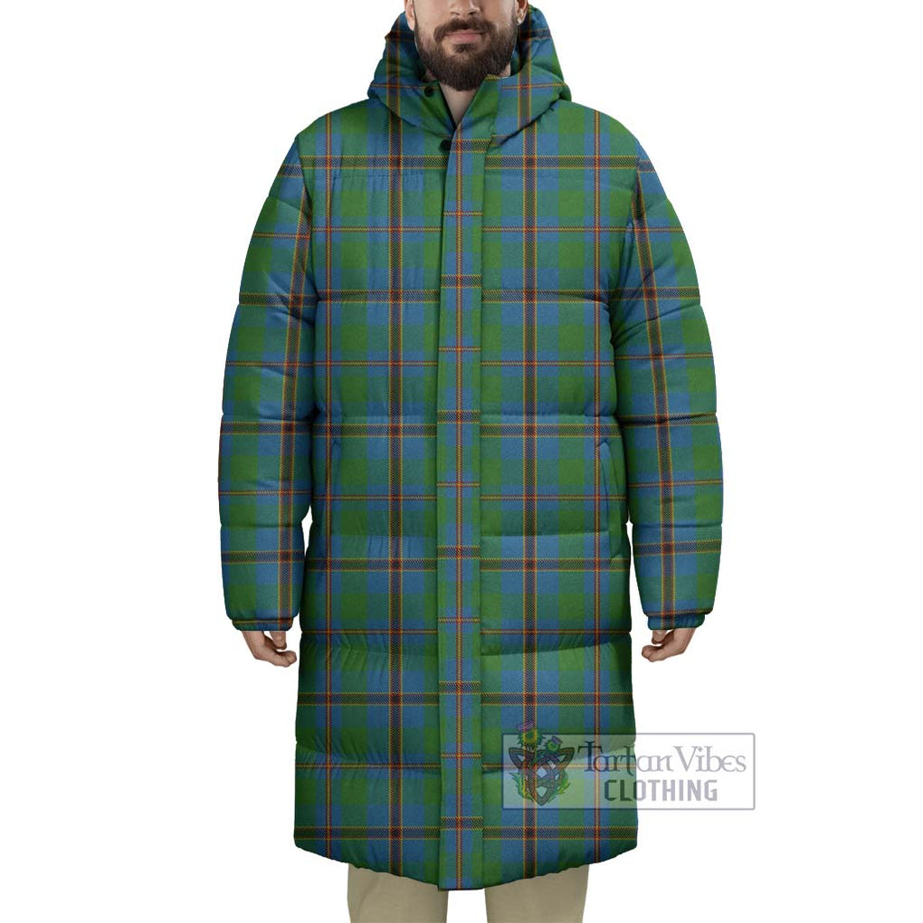 Tartan Vibes Clothing Snodgrass Tartan Long Down Jacket