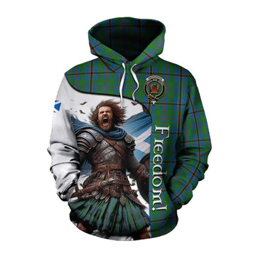 Snodgrass Crest Tartan Cotton Hoodie Inspired by the Freedom of Scottish Warrior Pullover Hoodie XS - Tartan Vibes Clothing