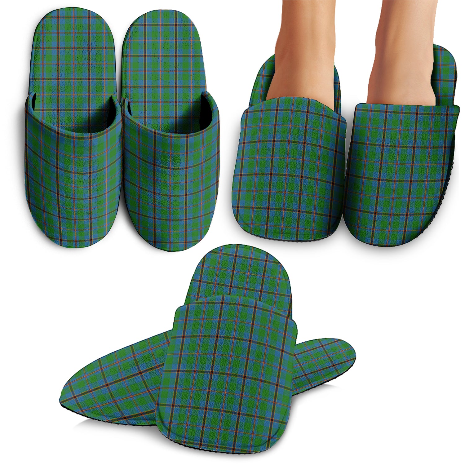 Snodgrass Tartan Home Slippers - Tartanvibesclothing Shop