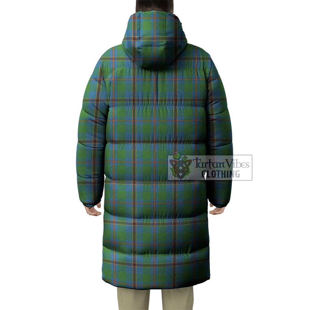 Tartan Vibes Clothing Snodgrass Tartan Long Down Jacket