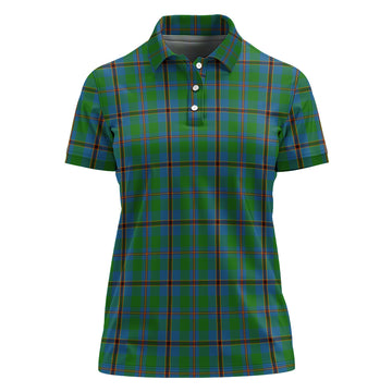 Snodgrass Tartan Polo Shirt For Women