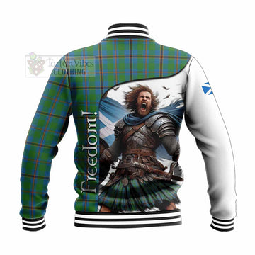 Snodgrass Crest Tartan Baseball Jacket Inspired by the Freedom of Scottish Warrior