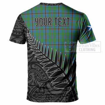 Snodgrass Crest Tartan T-Shirt with New Zealand Silver Fern Half Style