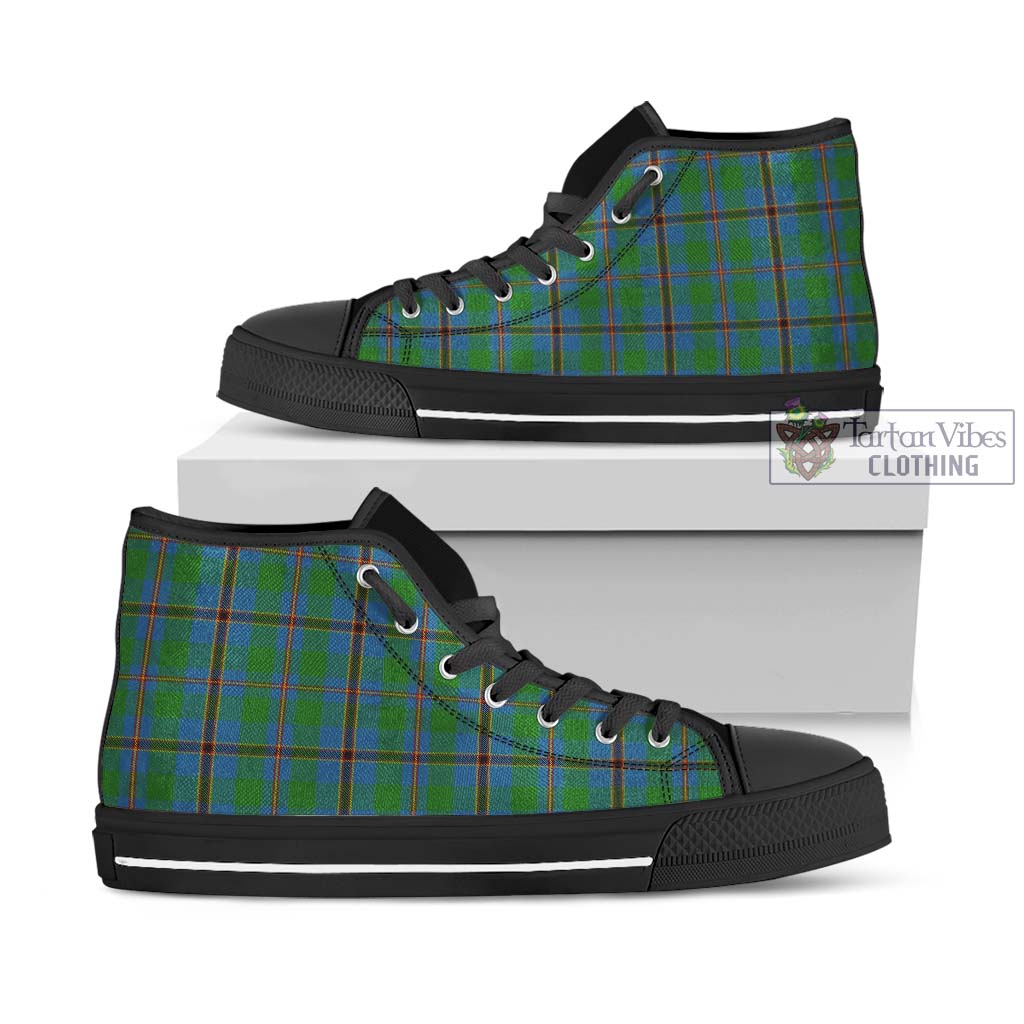 Tartan Vibes Clothing Snodgrass Tartan High Top Shoes