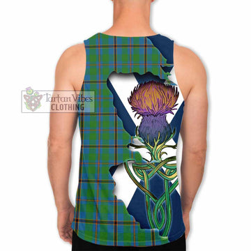 Snodgrass Tartan Family Crest Men's Tank Top Scottish Thistle Celtic Inspired - Tartan Vibes Clothing