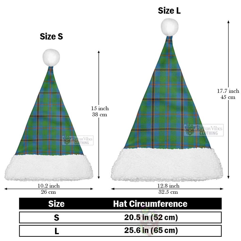 Tartan Vibes Clothing Snodgrass Tartan Christmas Santa Hats