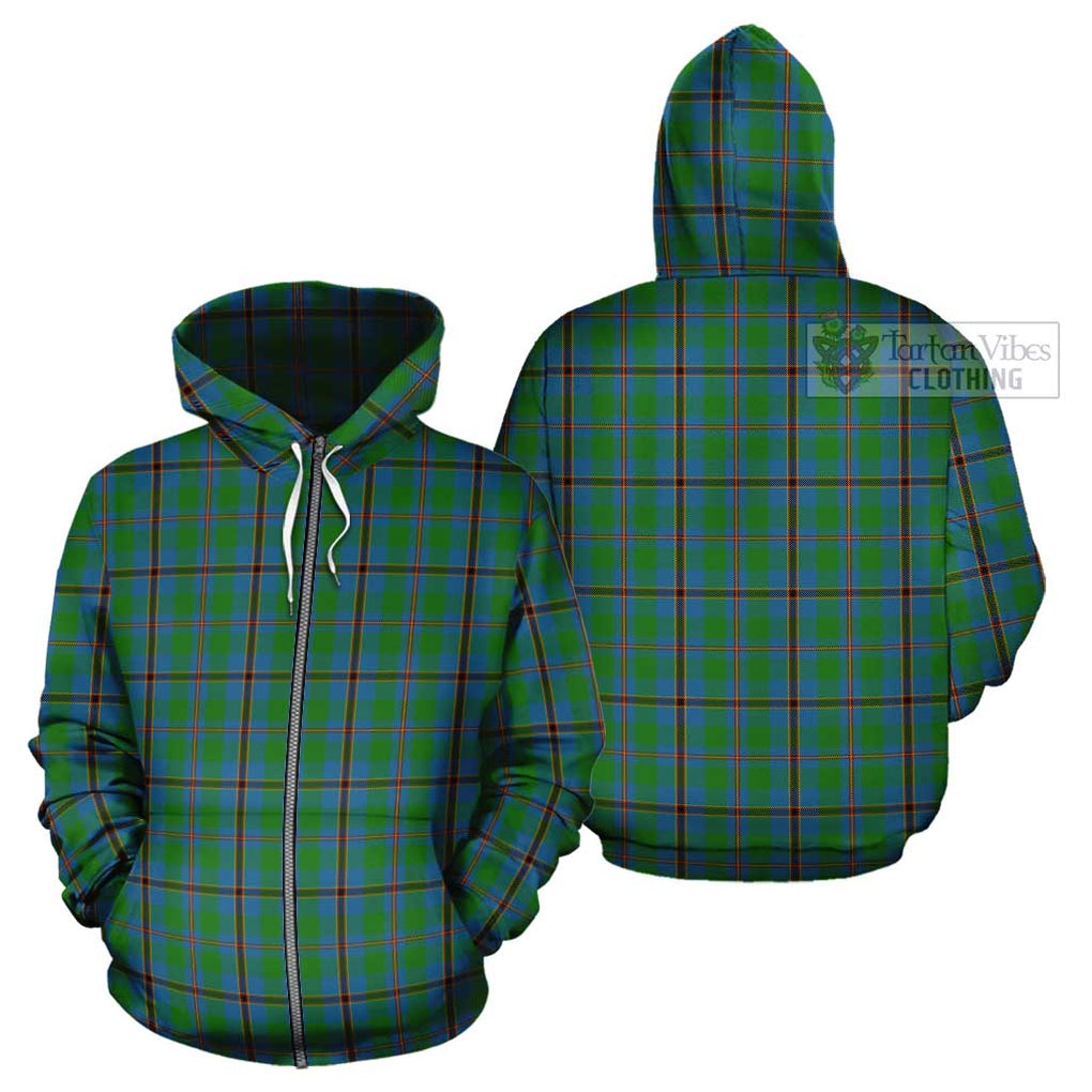 Snodgrass Tartan Cotton Hoodie Zip Hoodie - Tartan Vibes Clothing