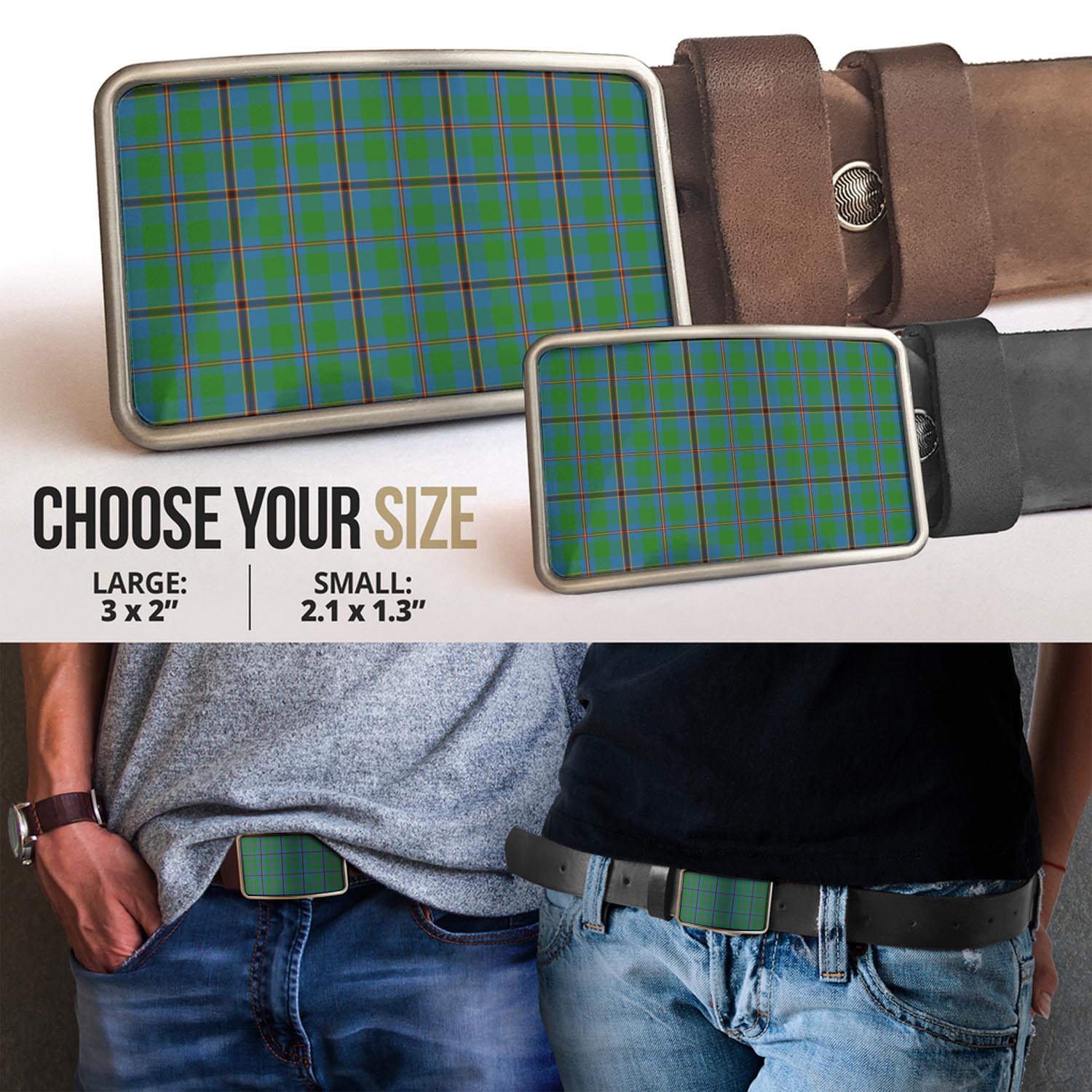 Snodgrass Tartan Belt Buckles - Tartanvibesclothing Shop