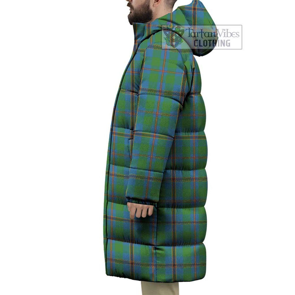 Tartan Vibes Clothing Snodgrass Tartan Long Down Jacket