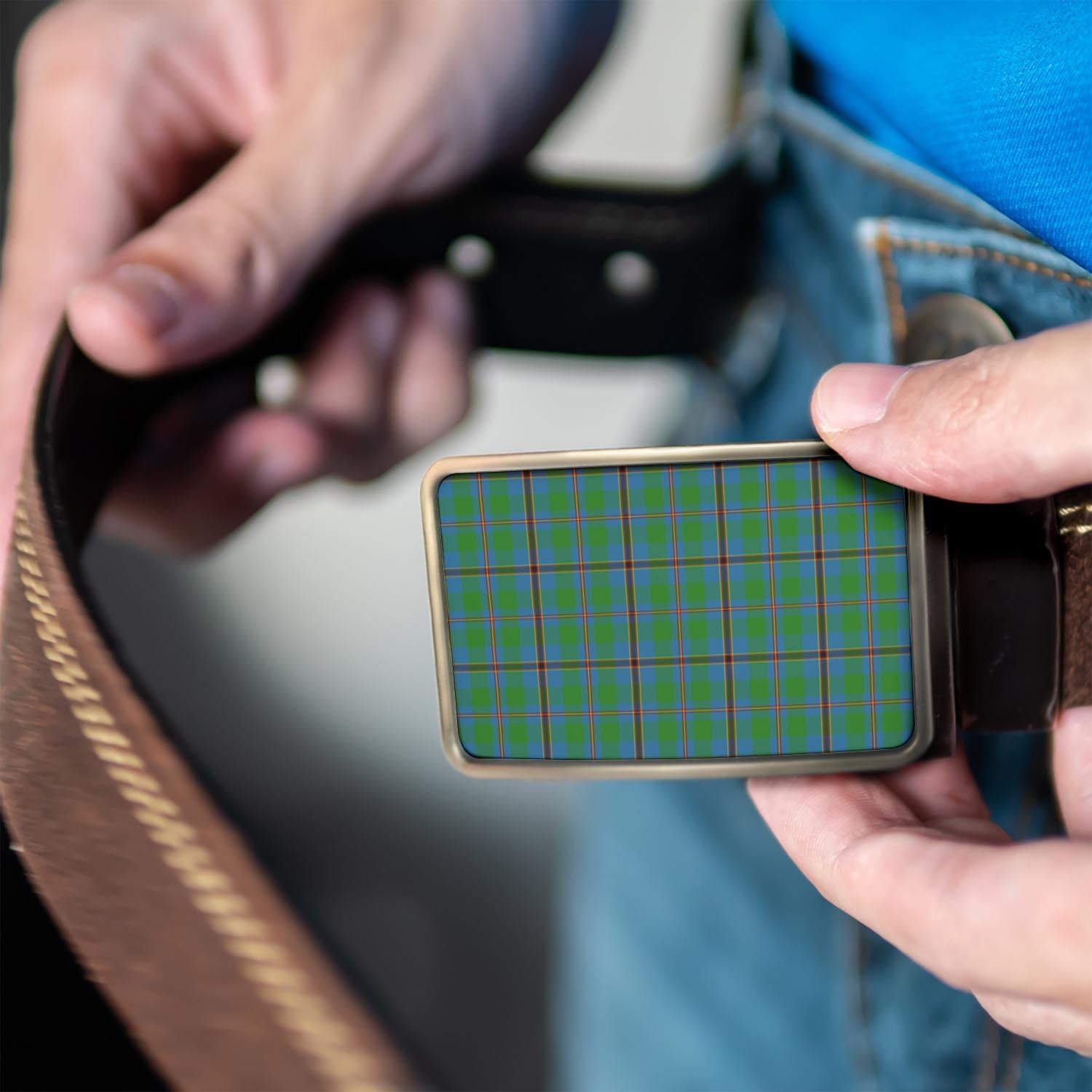 Snodgrass Tartan Belt Buckles - Tartanvibesclothing Shop